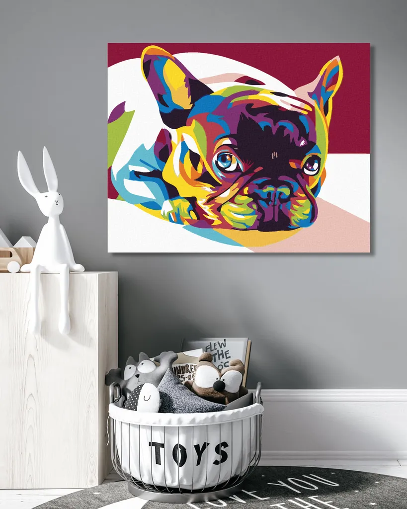 Pittura diamante 5D fai da te Bulldog francese trapano quadrato/rotondo pieno ricamo diamante 5d arte mosaico animale cane animale domestico