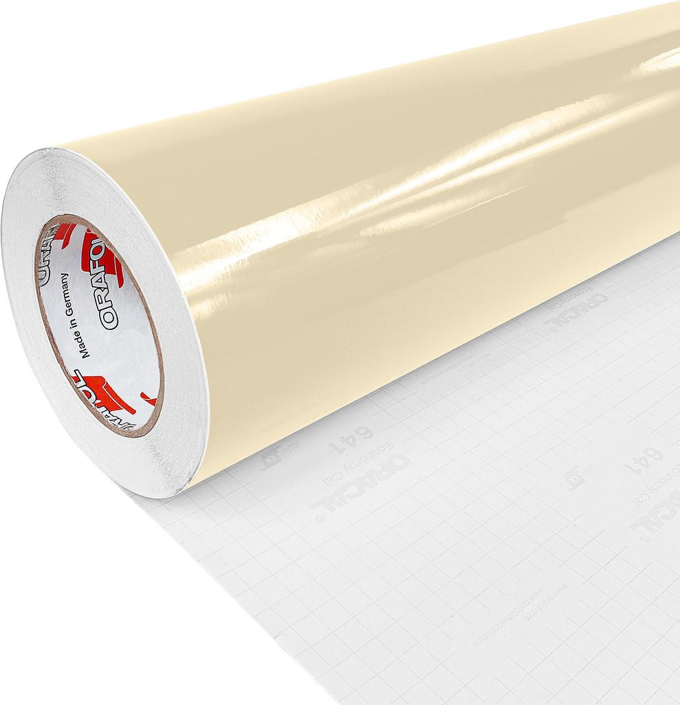 DecoMeister Möbelfolie selbstklebend 100x100 cm - Beige Produktbild 