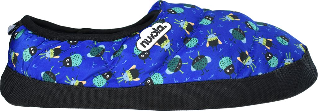 NUVOLA. Hausschuhe Herren Damen rutschfester Sohle warm gepolstert bequem blau 46/47 EU - UNCLPR21BUG