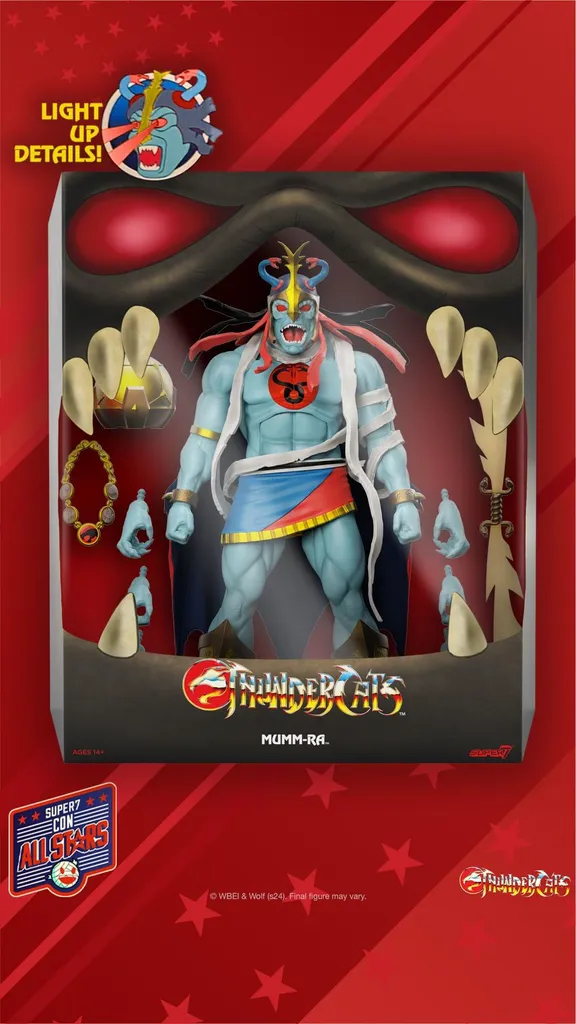 Figurine Mumm-Ra Thundercats Ultimates stable et peinte à la main - 5