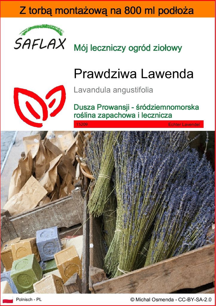 SAFLAX - Garden in the bag - Prawdziwa Lawenda - 150 Zdjęcie produktu 