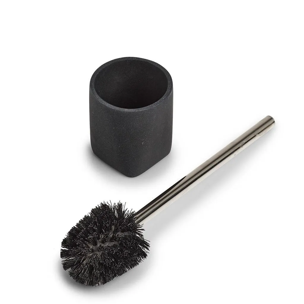 Zeller 18893 WC-Bürste Dark Stone - Accessorio Bagno Moderno Antracite - 2
