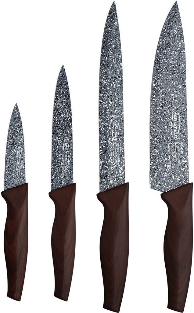 San Ignacio Daimiel Messerset 4 Einheiten Braun Braun One Size