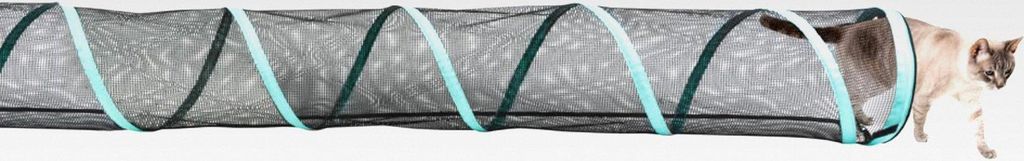 Outdoor Catio Möbel und Spielsets für Katzen, 6,8 m Tunnel
