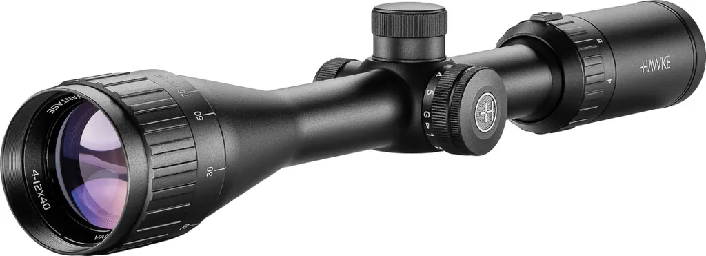 Lunette de tir à grossissement variable 4-12x40 AO IR Hawke Vantage