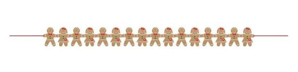 amscan Partykette Lebkuchen