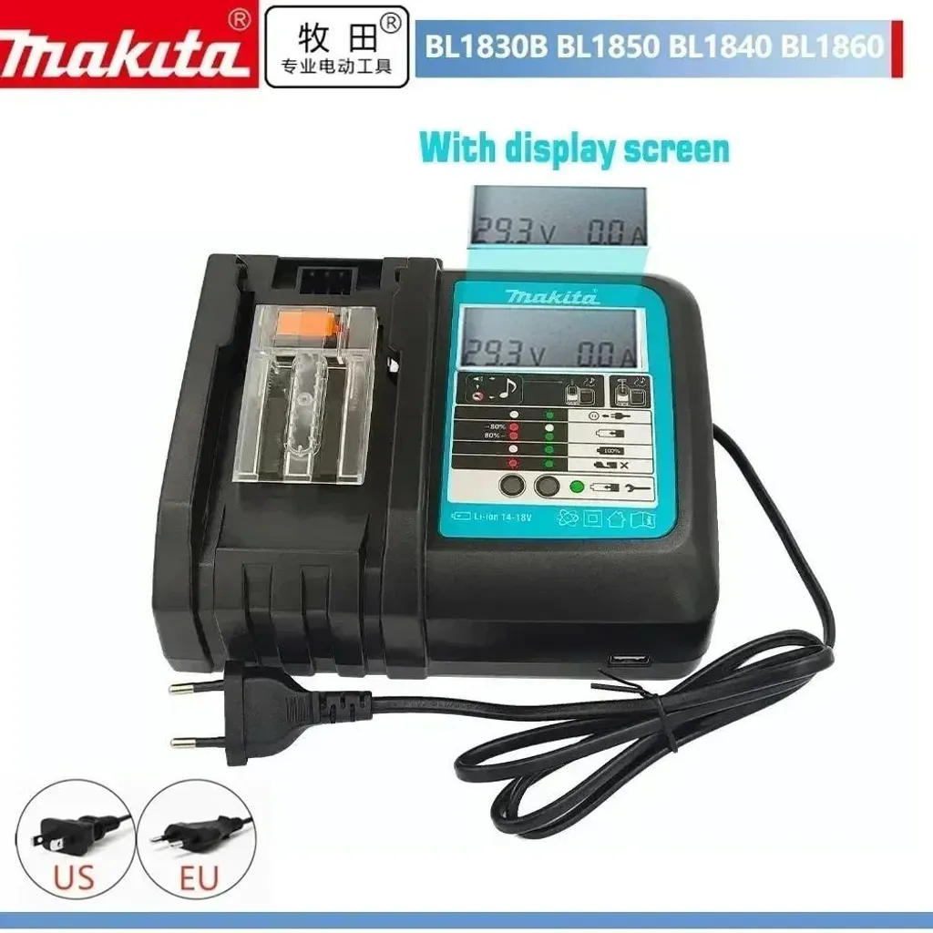 Chargeur Intelligent 18V DC18RC avec Équilibrage et Protections Multiples