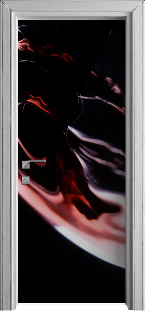 Tür Selbstklebende 80x210 cm Türfolie Türtapete Klebefolie - Wein Glas