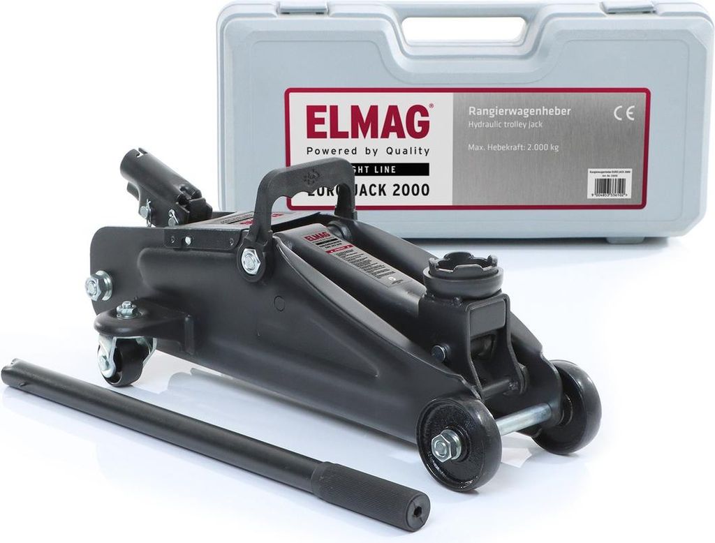 ELMAG Rangierwagenheber EURO JACK 2000 in Transportkoffer