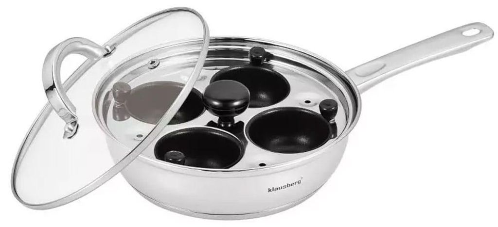 Klausberg poele en acier avec insert a oufs 20 cm KB7606 Image du produit 