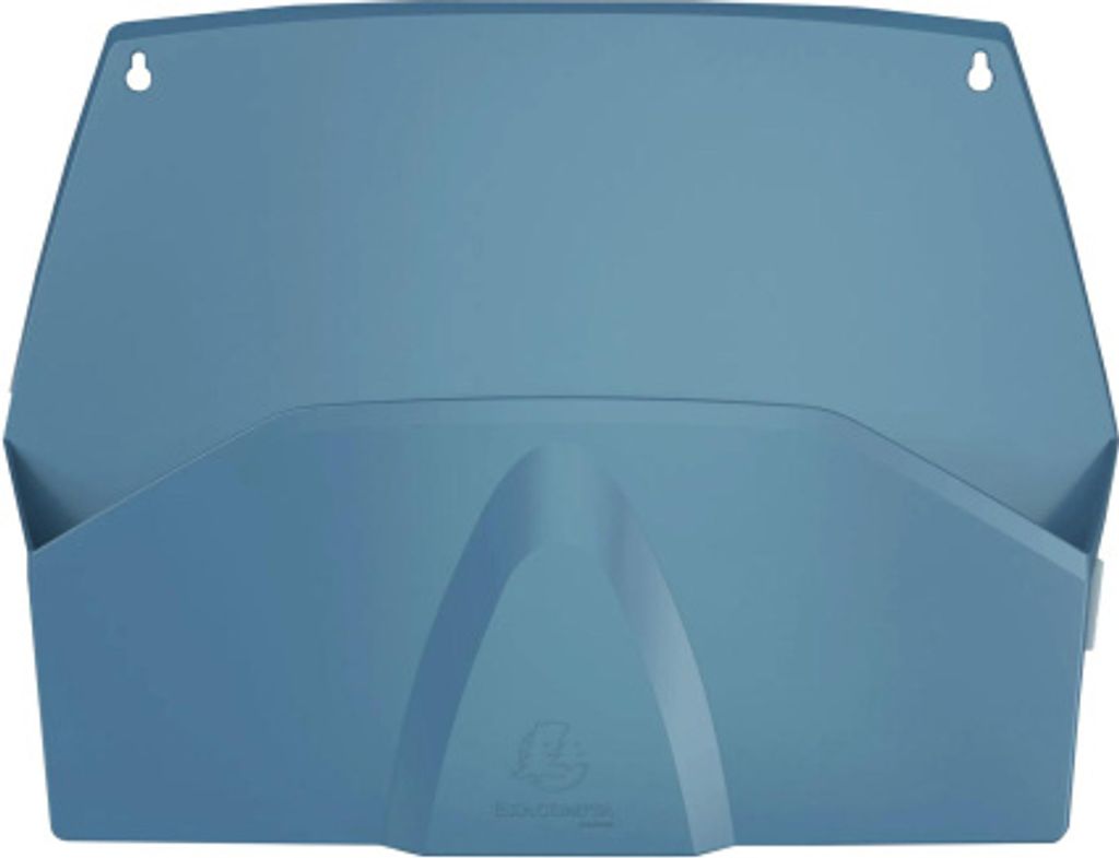 Exacompta 3x Wandprospekthalter 1 Fach, 72x382x289 mm - Blaugrau - 61170D