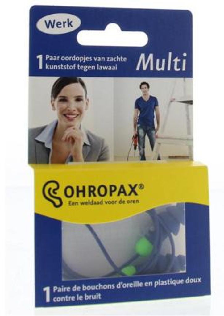 Ohropax Multi (1 paar) Productafbeelding 