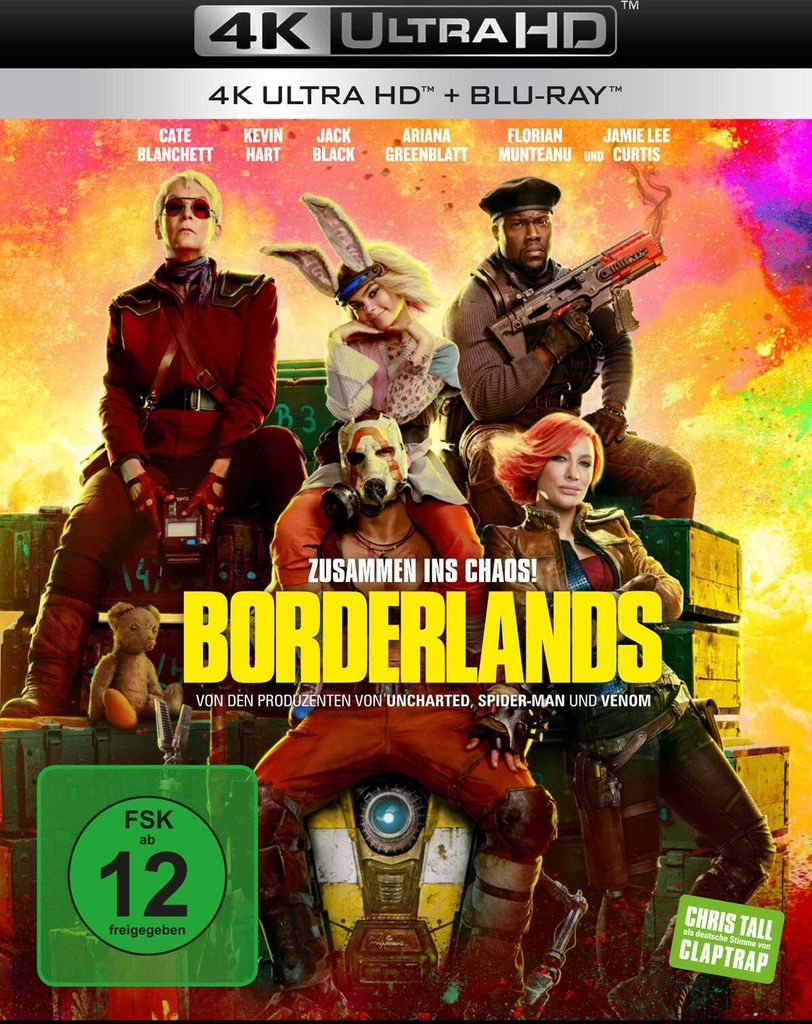 4K Ultra HD Blu-ray Borderlands (4K Ultra HD + Blu-ray)