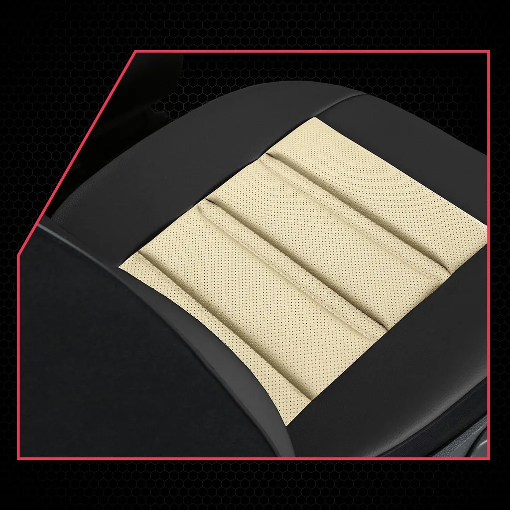 Coprisedili auto Coprisedili universali Coprisedili per Opel Corsa Beige - 7