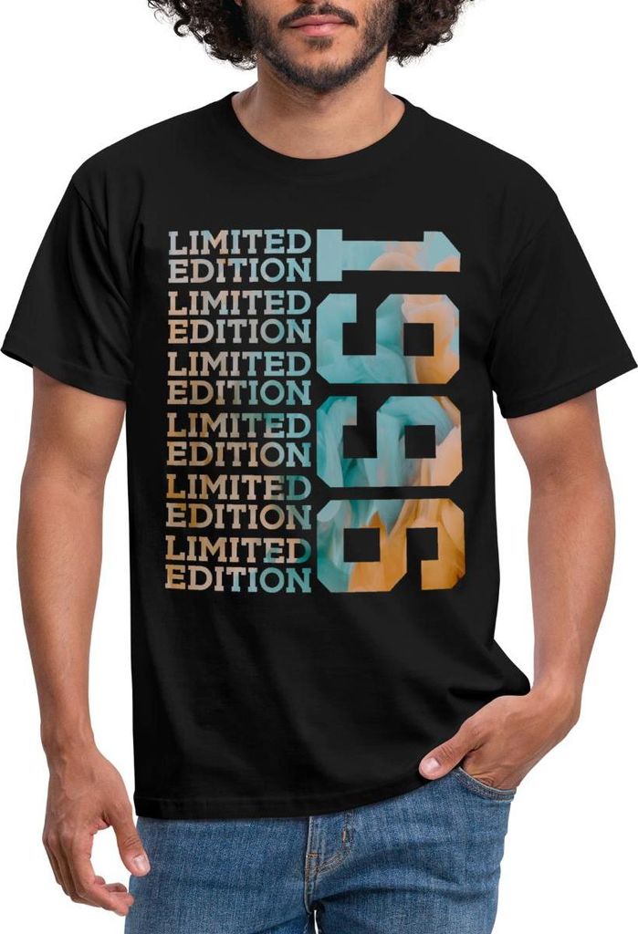 Spreadshirt 1996 Limited Edition Jahrgang Geburtstag | 30. Geburtstag Männer T-Shirt, M, Schwarz