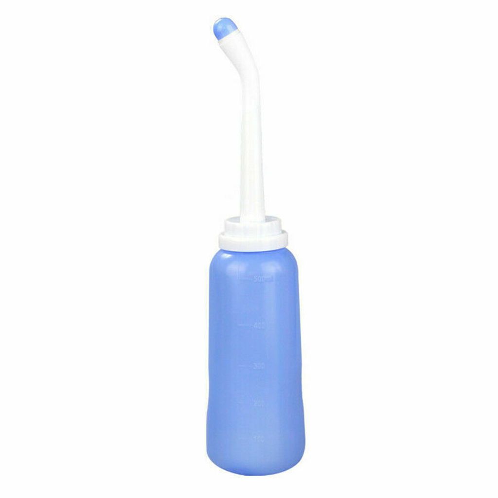 500 ml Leer Hand Bidet Mobile Bidet Zubehör WC Sprüher Waschen Tragbar