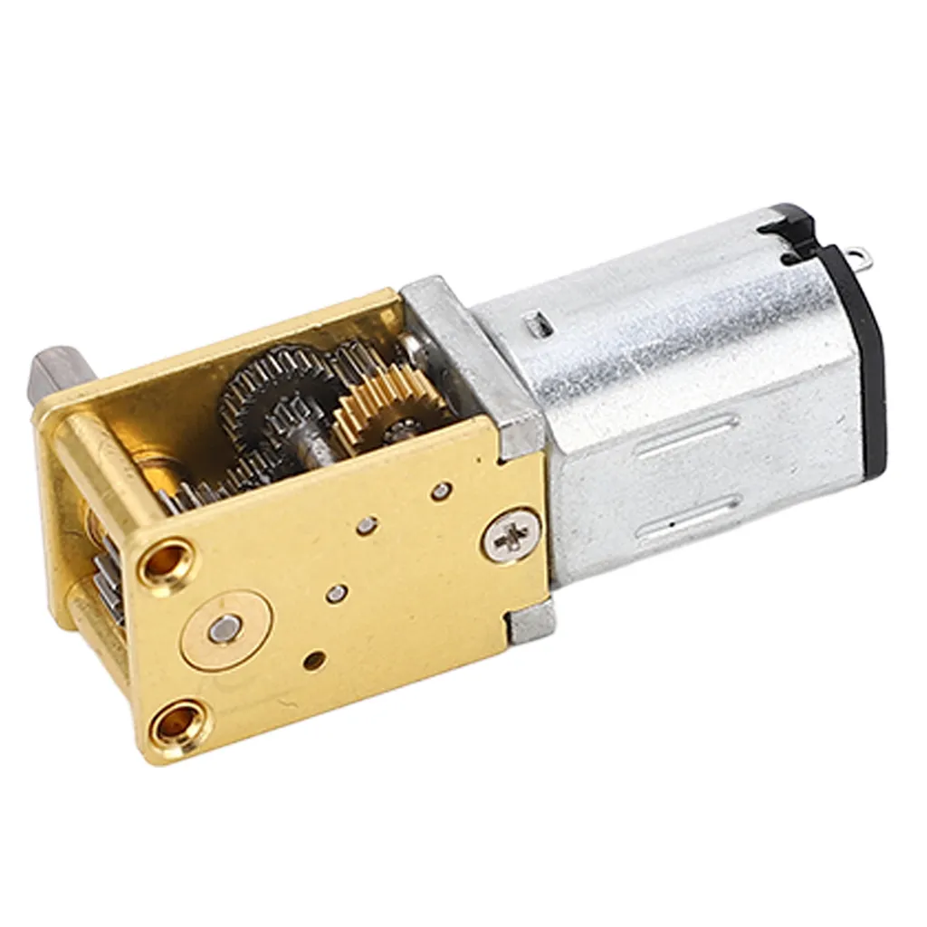 Motore a vite senza fine di Turbo, micro motore a vite senza fine di Turbo, motore a vite senza fine di CC, motore a vite senza fine spazzolato, mini motore a ingranaggi 3V, motore a ingranaggi di riduzione - 4