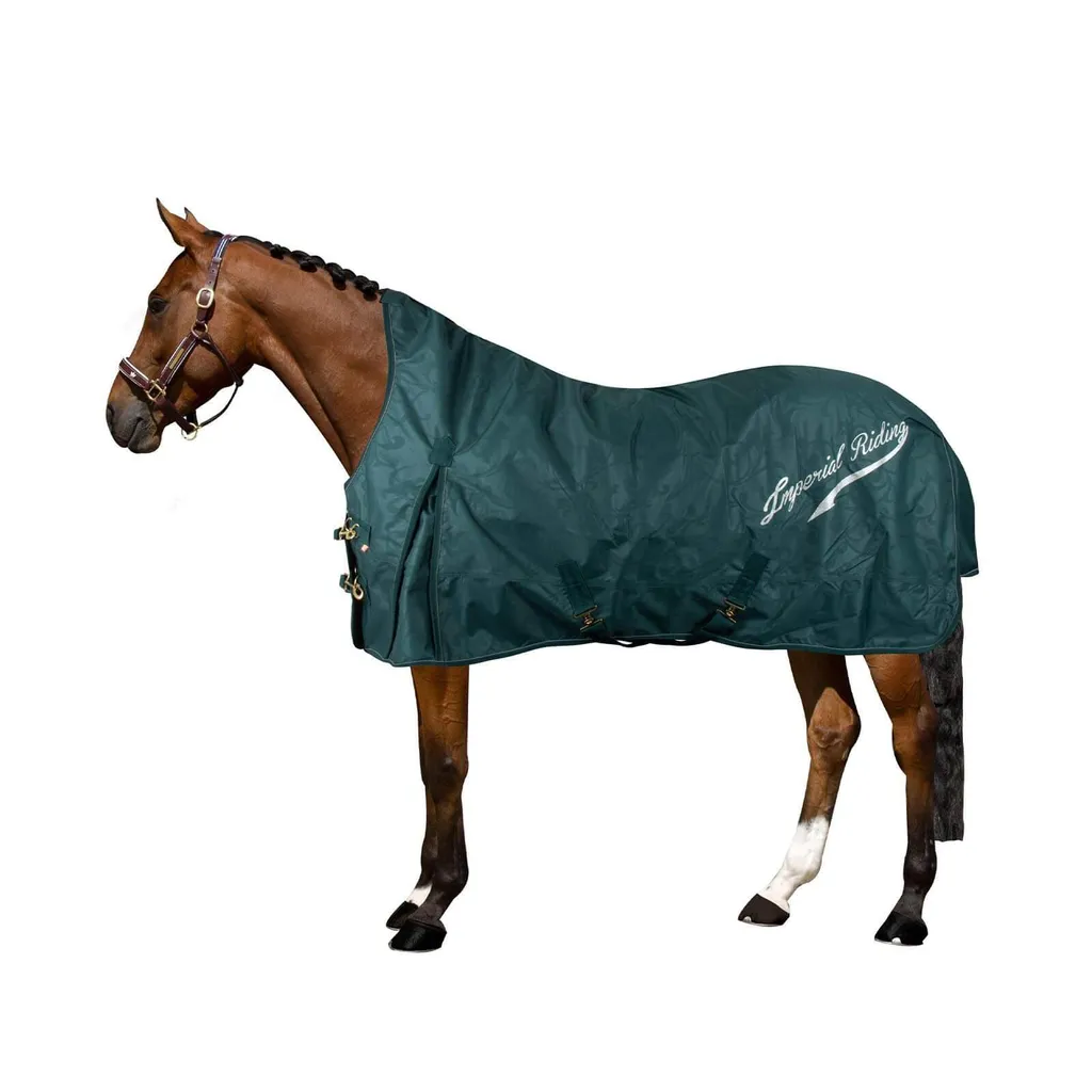 Imperial Riding IRHSuper-Dry 100g Forest Green - Benessere del Cavallo