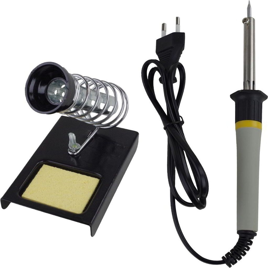 Lötkolben 30W Feinlötkolben mit Halter 1,2m Zuleitung Lötnadel Löt Kolben