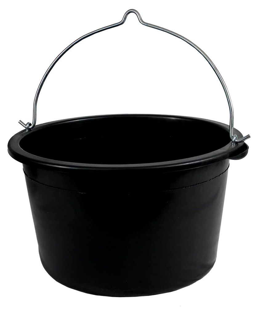 1 Stück Mörtelkübel, 40L mit Henkel, Baukübel, Germany - Blauer Engel