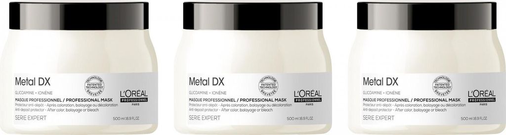 Serie Expert Metal DX Maske 3x500 ml Produktbild 