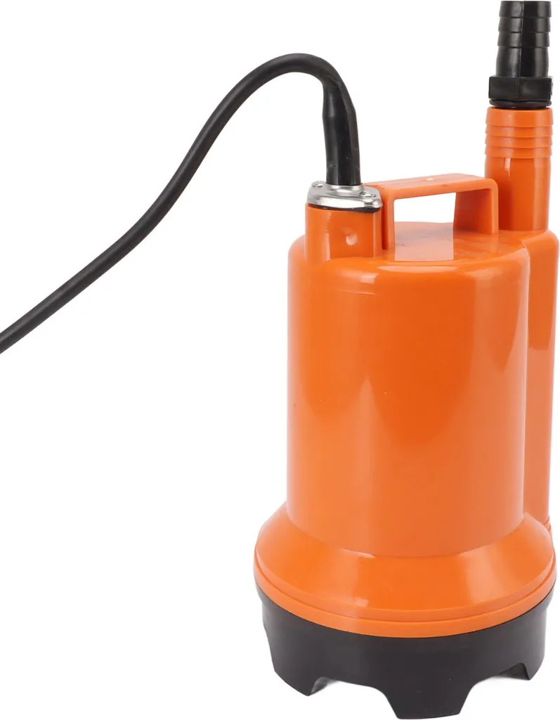 Pompe à eau immergée 12V DC 130W pour arrosage et drainage extérieur