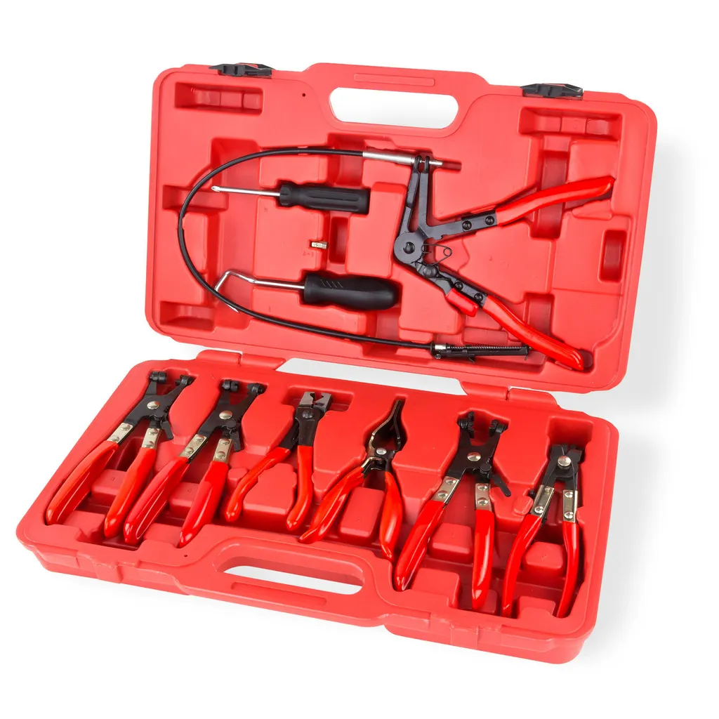 Colliers de serrage anti-fuite - Lot de 10 pinces pour fixation sûre