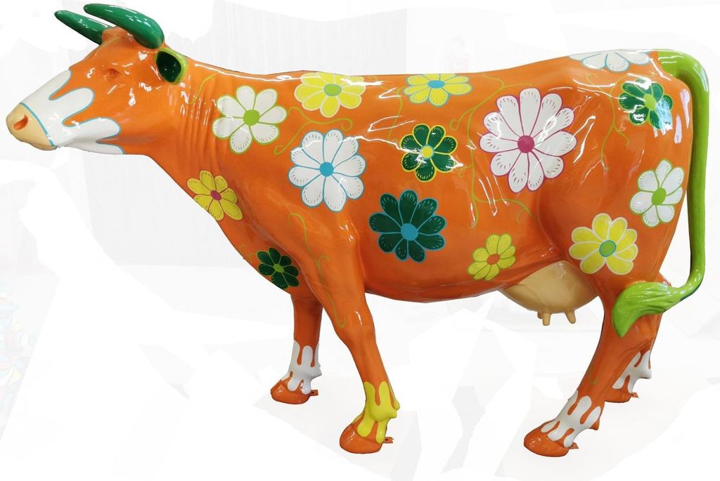 Abstrakte XXL 147 cm Figur Statue Design Skulptur Dekoration Außen Innen Garten