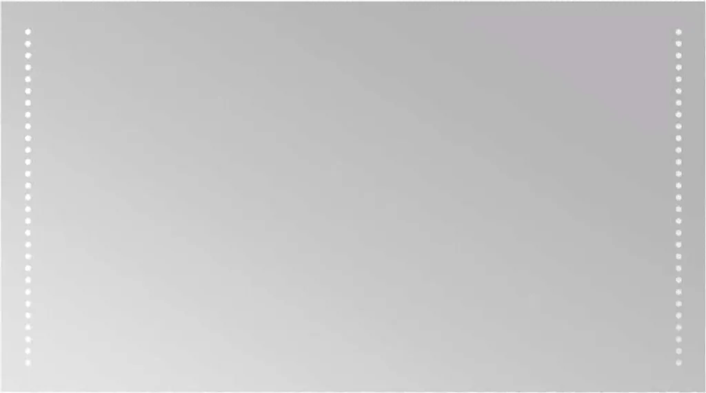 specchio da bagno vidaXL LED 90x50 cm - 1