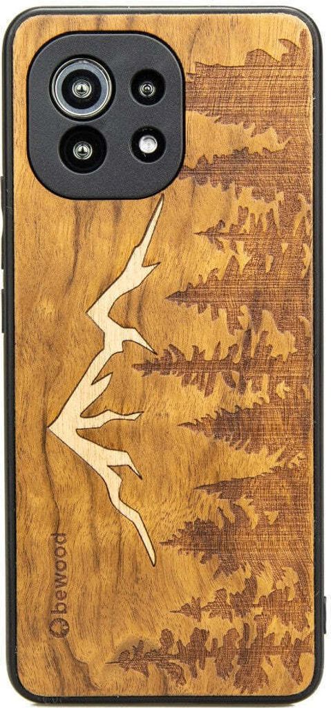 Holzhülle Bewood für Xiaomi Mi 11 Lite / 5G / 5G NE Imbuia-Gebirge
