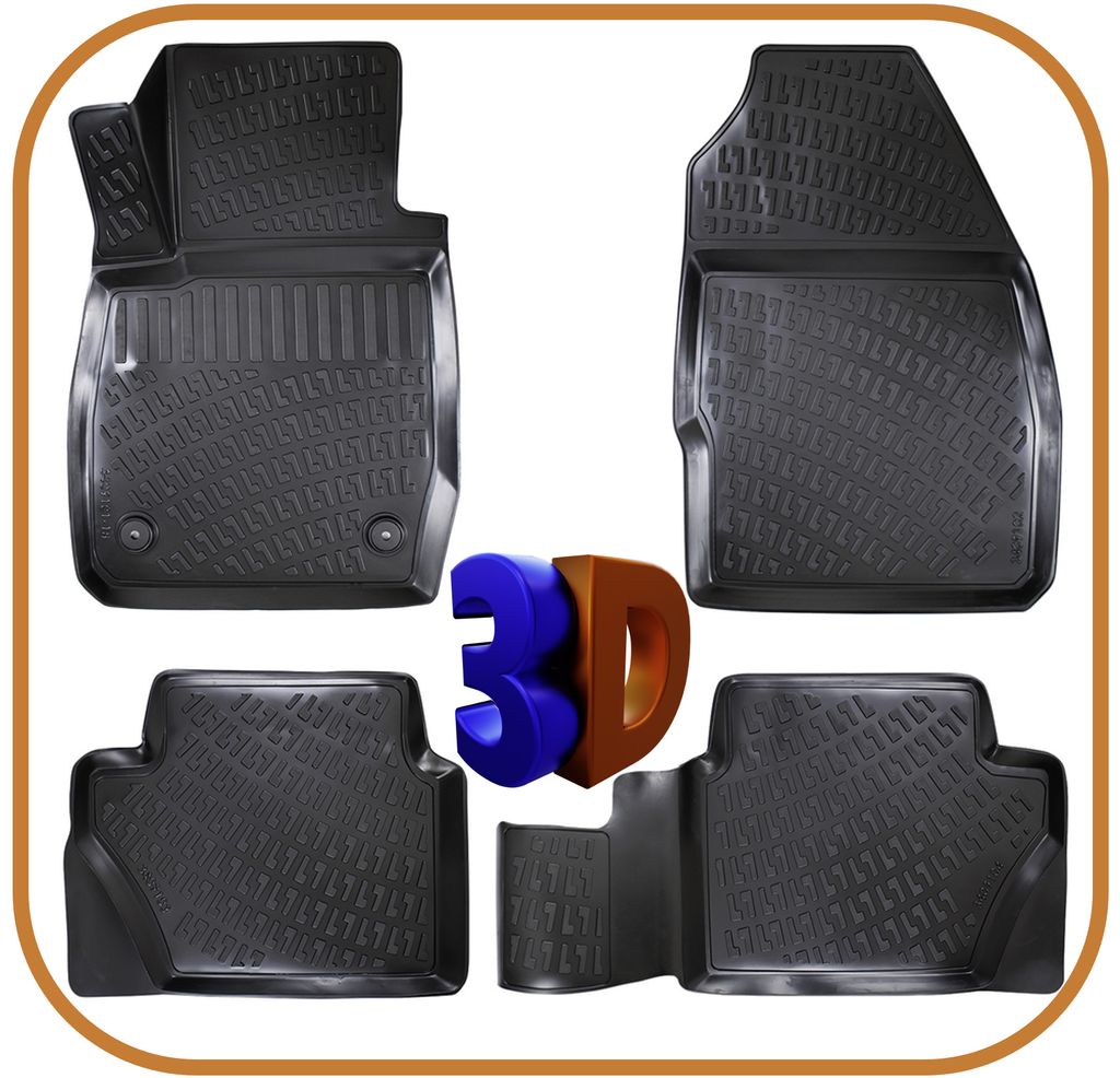 Trimak Auto-Fußmatte, Trimak Autofußmatten kompatibel mit Auto