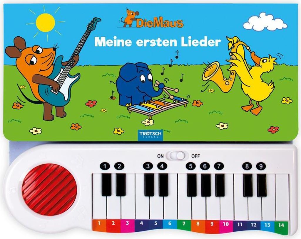 Trötsch Die Maus Klavierbuch Meine ersten Lieder Soundbuch Produktbild 