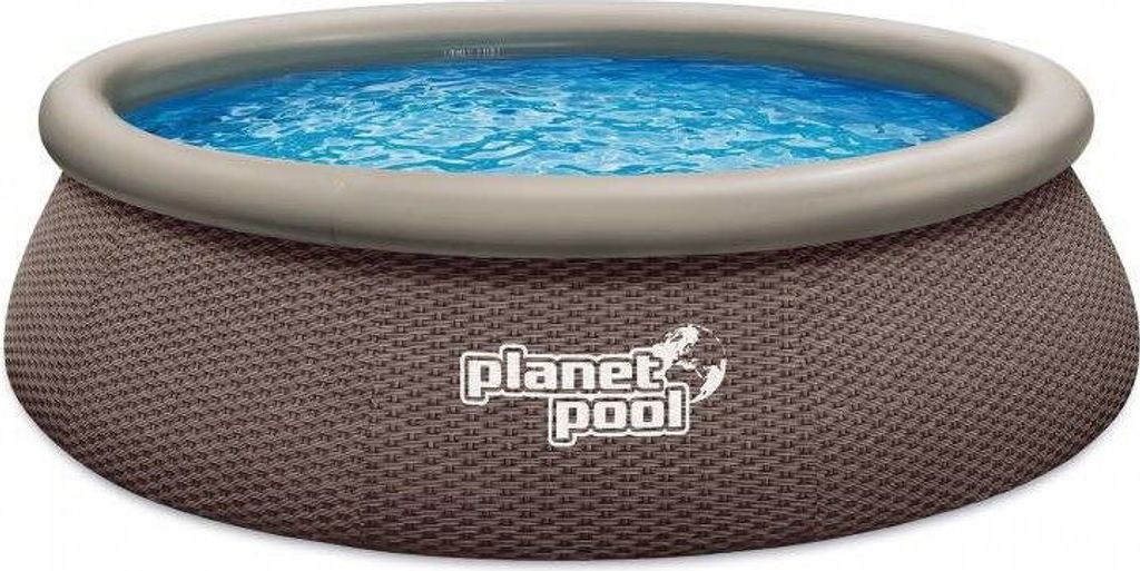 PLANET POOL Aufblasbares Schwimmbecken CF Quick, Rattan Produktbild 