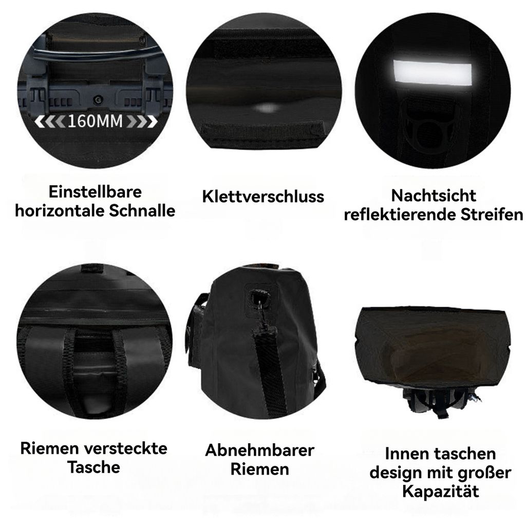 Fahrradtaschen, Fahrradtasche, 3 in 1 30L Produktbild 11