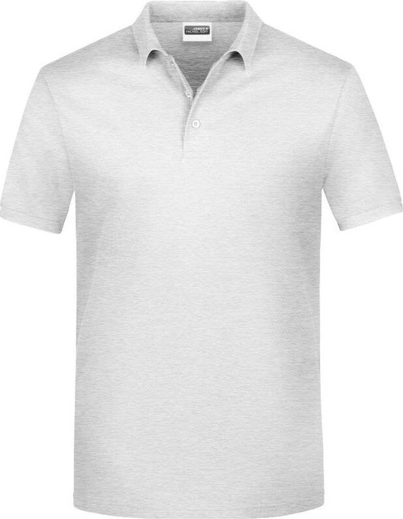 Promo Polo Man Klassisches Poloshirt ash, Gr. XL