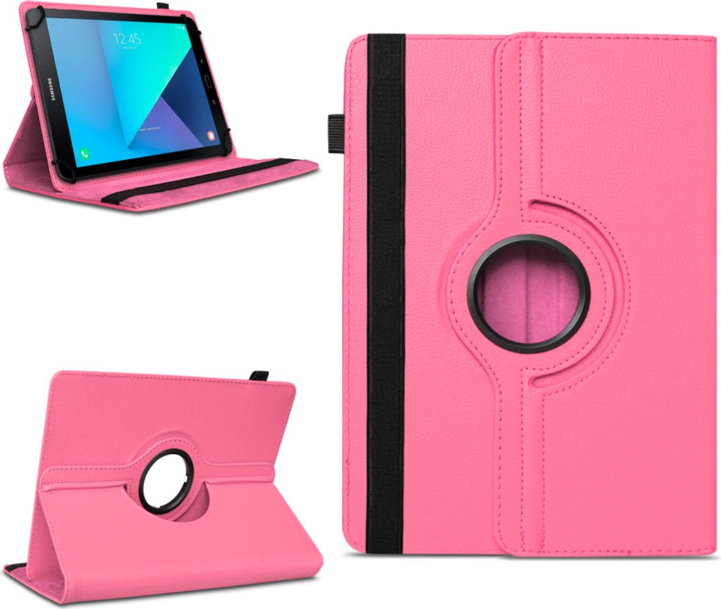 Schutzhülle kompatibel für Samsung Galaxy Tab 4 / 3 10.1 Tablet Hülle Case CoverFarben:Pink