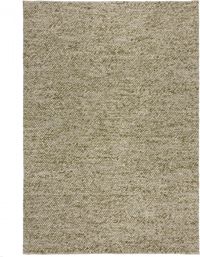 Tapis Minerals Green tissé à la main 80 x 150 cm - Qualité Artisanale