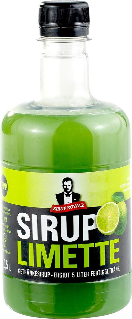 Sirup Royale Limette Getränkesirup 0,5 L EW Drinks Produktbild 