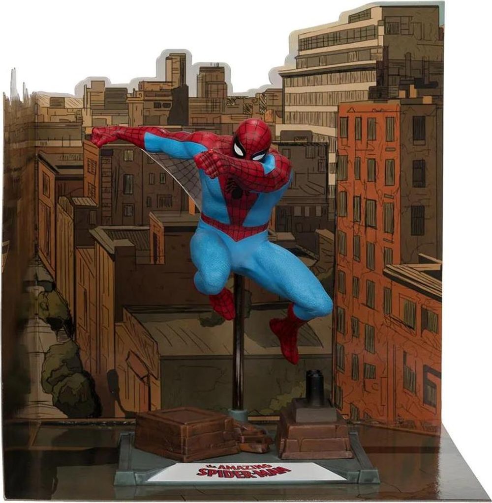 Mcfarlane Toys Marvel Limitierte Auflage Spiderman Figur 18 Cm Braun Braun One Size