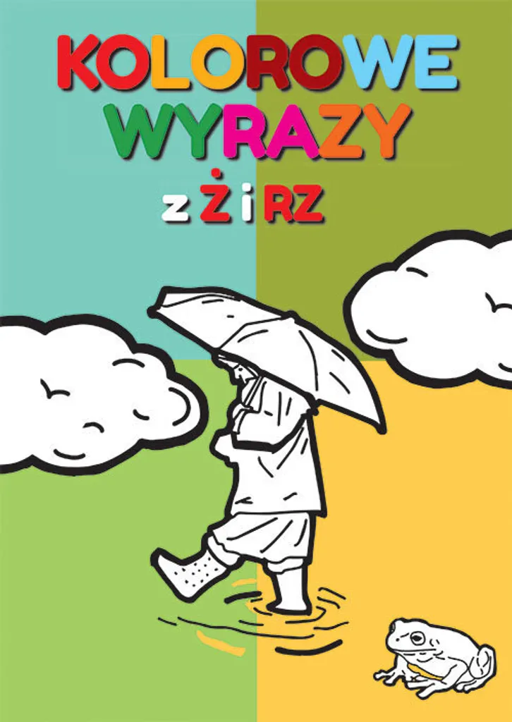 Livre Mots colorés avec Ż et RZ par Beata Guzowska - Polonais Apprentissage