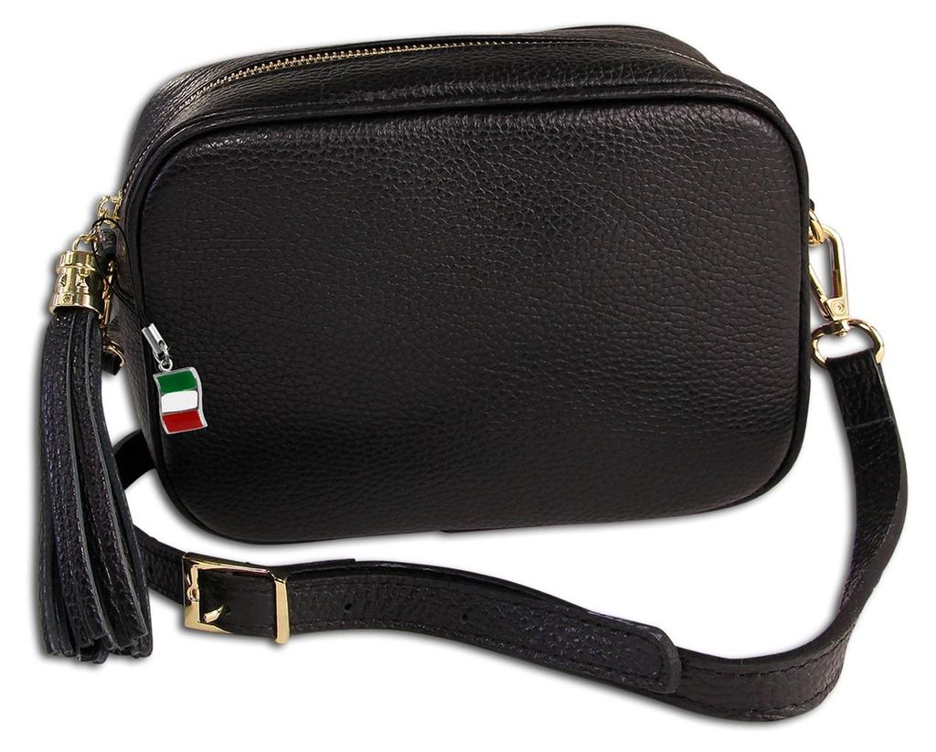 Florence Leder Tasche Umhängetasche schwarz OTM804S Produktbild 