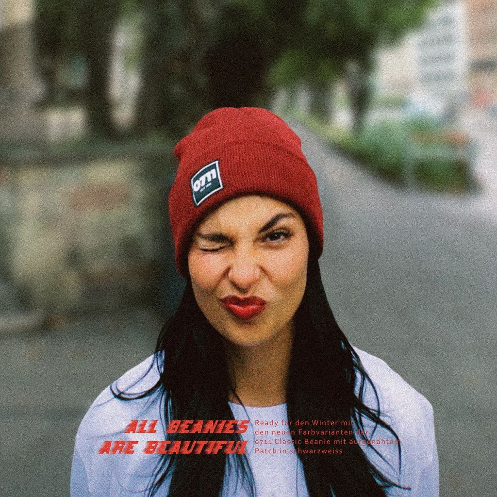 0711 - Classic Beanie Burgundy