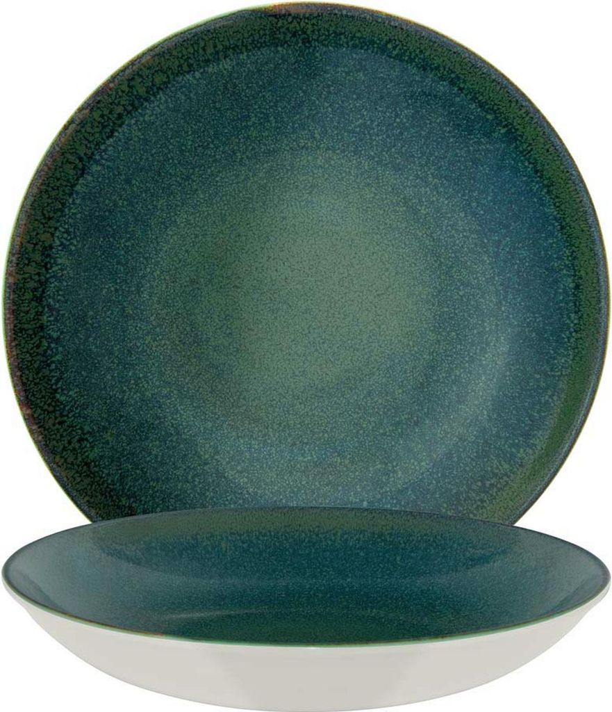 Ore Mar Bloom Teller tief 25cm - 6 Stück
