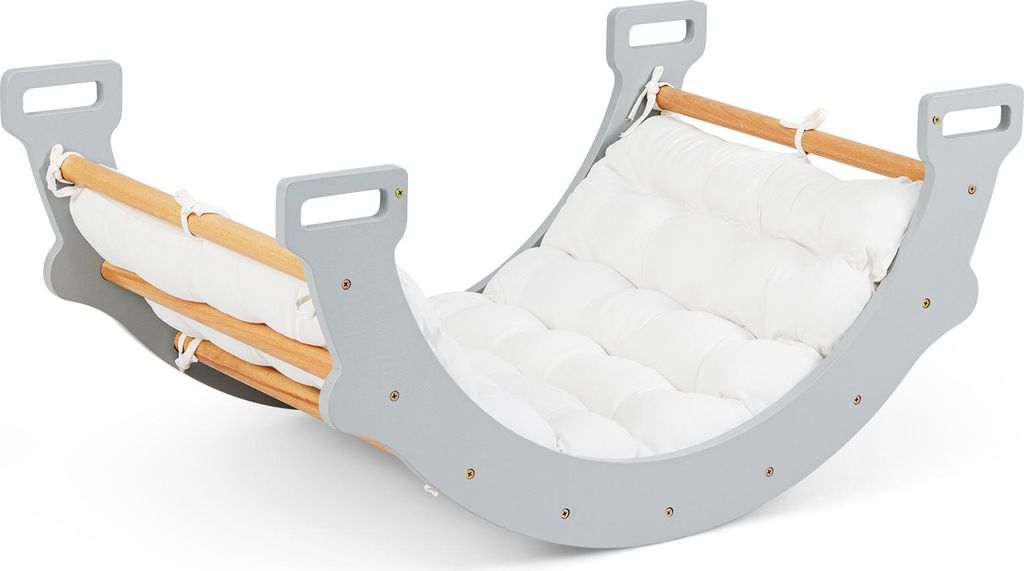 COSTWAY Kletterbogen mit weichem Kissen, Kletterdreieck zum Produktbild 