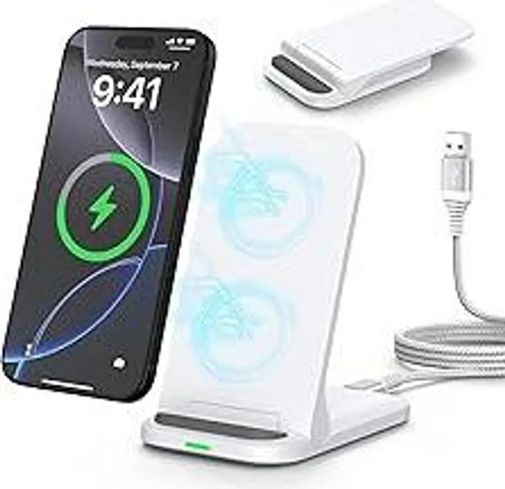 Stazione Ricarica Induttiva 15W per Pixel 10 Pro e Samsung S25