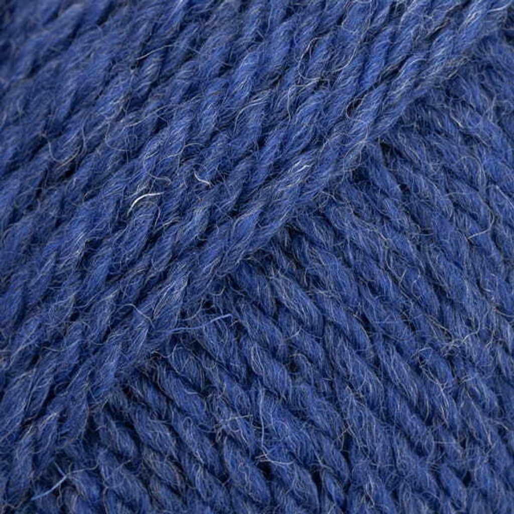 DROPS Alaska Wolle Kobalt Uni 100% Wolle, , 50g, 70m, Filz geeignet