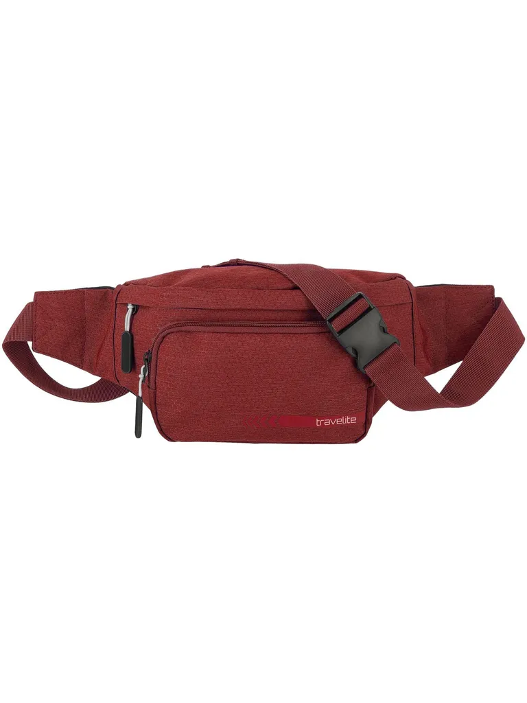 Travelite Kick Off Marsupio Sportivo Rosso - 5L Beltbag per Tempo Libero