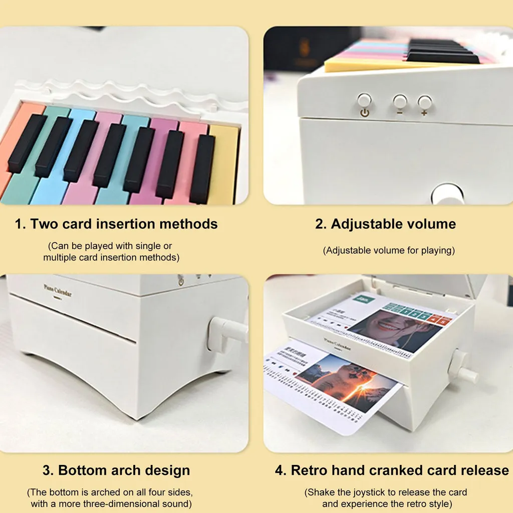 Mini Piano Jouable 15 Touches - Décoration Clavier Électronique avec Bluetooth