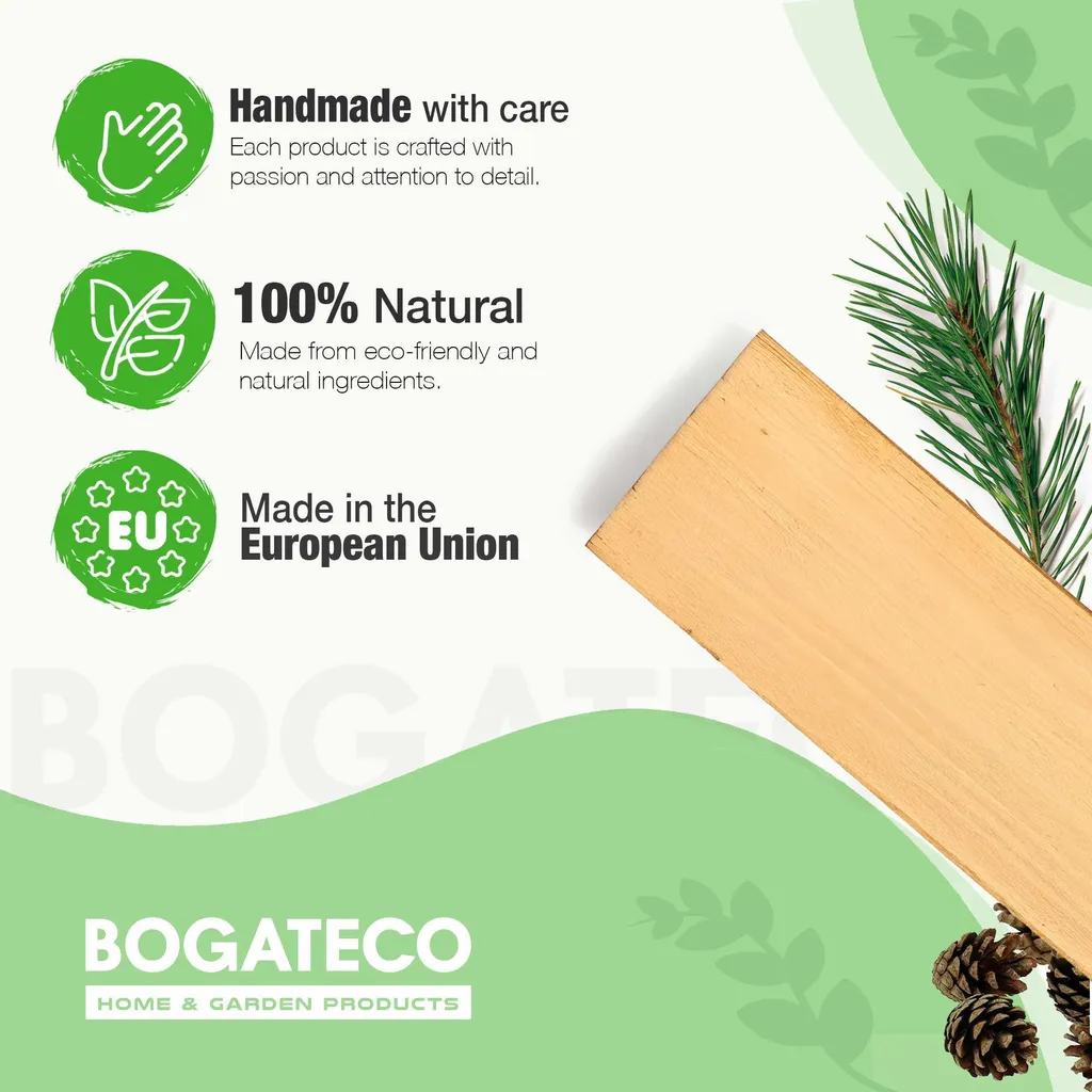 Jardinière Verticale en Bois 3 Bacs pour Potager de Balcon 110cm