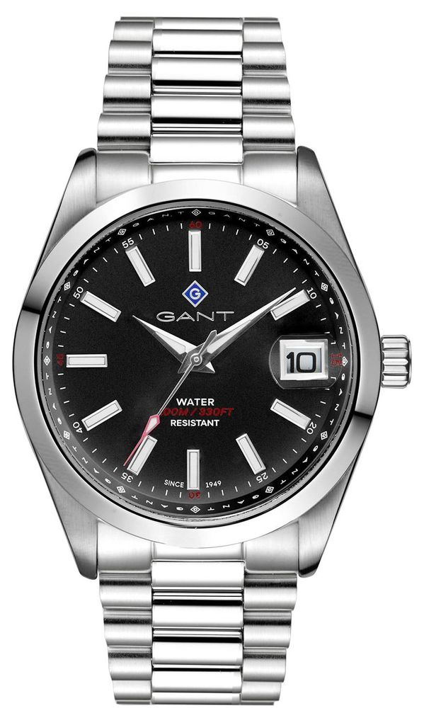 Gant G161012 Quarzuhr für Herren Eastham Stahl/Schwarz